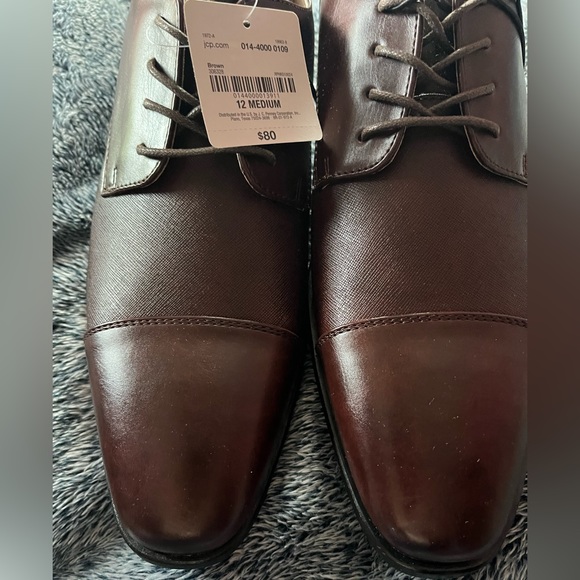 J. Ferrar Men’s Brown size 12 shoes - Picture 2 of 10
